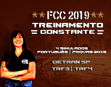 FCC 2019 - Treinamento Constante TRF 4 FCC 2019 - Treinamento Constante TRF 4