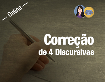 Correção de Discursivas - 4 Correções Correção de Discursivas - 4 Correções