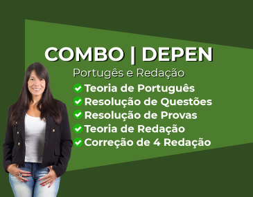 Combo Depen - Português e Redação Combo Depen - Português e Redação