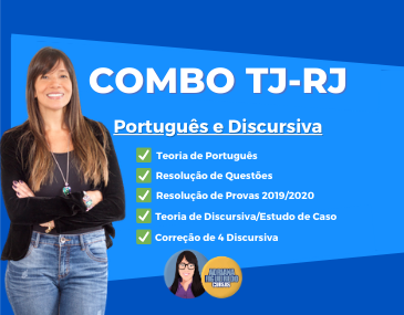 Combo TJ-RJ - Português e Redação Combo TJ-RJ - Português e Redação