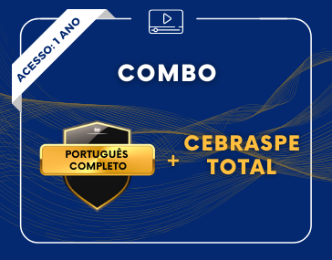 COMBO - Português Completo + Cebraspe Total COMBO - Português Completo + Cebraspe Total