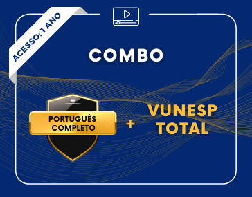 COMBO - Português Completo + Vunesp Total