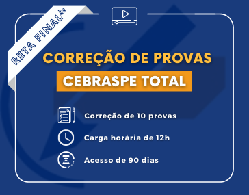 Correção de Provas cebraspe Correção de Provas cebraspe