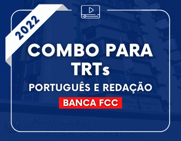Combo para TRT | Português e Redação - Banca FCC Combo para TRT | Português e Redação - Banca FCC