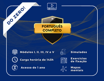 Português Completo - Módulos I, II, III, IV e V