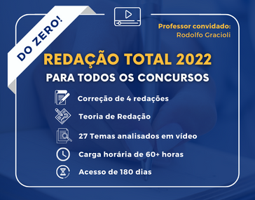 Redação Total para Todos os Concursos 2022 Redação Total para Todos os Concursos 2022
