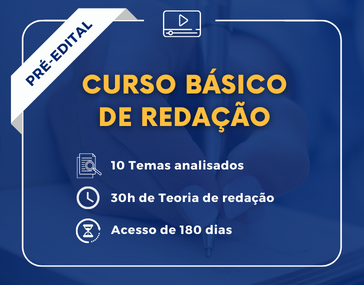 Curso Básico de Redação Curso Básico de Redação
