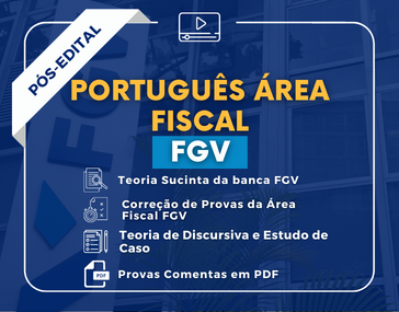 Português Área Fiscal FGV