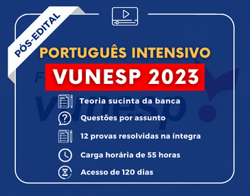 Português Intensivo Vunesp