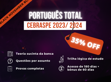 Português Total Cebraspe 2023/2024
