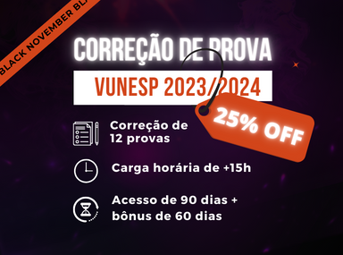 Correo de Provas Vunesp 2023/2024