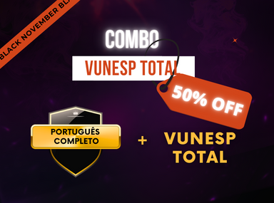 COMBO - Portugus Completo + Portugus Total Vunesp 2023/2024