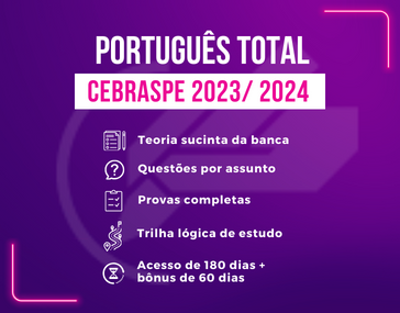 Portugus Total Cebraspe 2023/2024