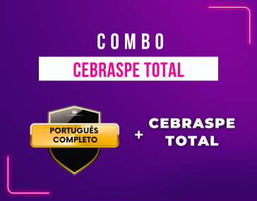COMBO - Portugus Completo + Portugus Total Cebraspe 2023/2024