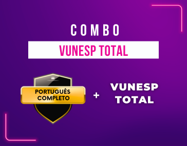 COMBO - Portugus Completo + Portugus Total Vunesp 2023/2024