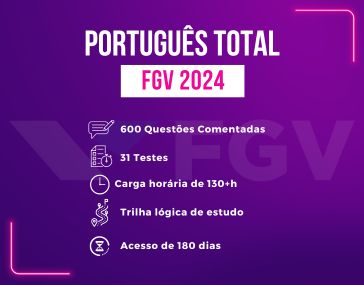 Portugus Total FGV 2024