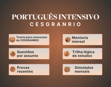 Portugus Intensivo | Cesgranrio 2025