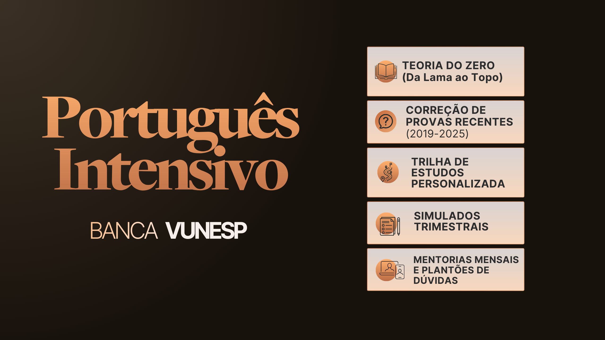 Assinatura - Portugus Intensivo VUNESP