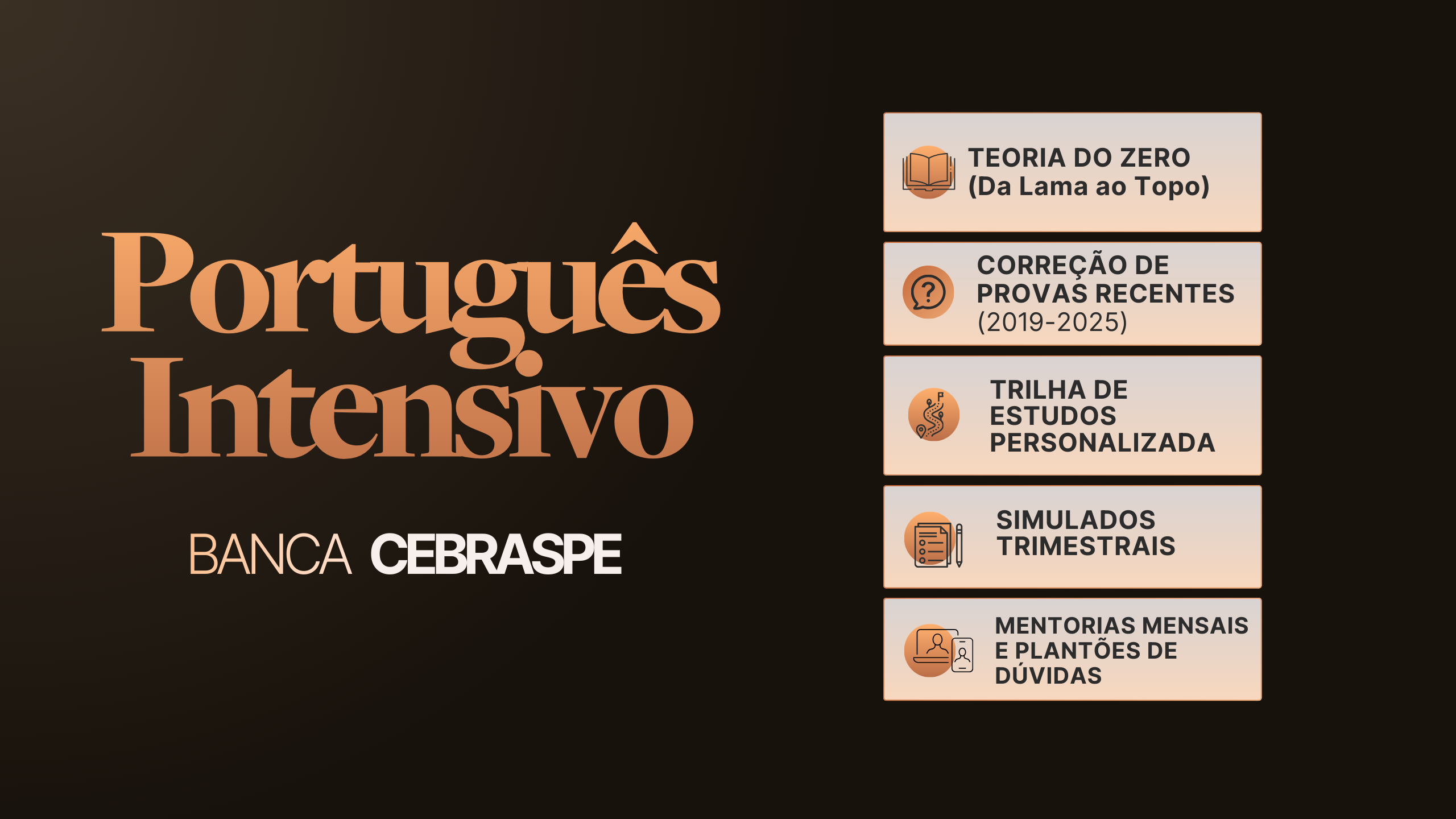 Assinatura - Portugus Intensivo CEBRASPE